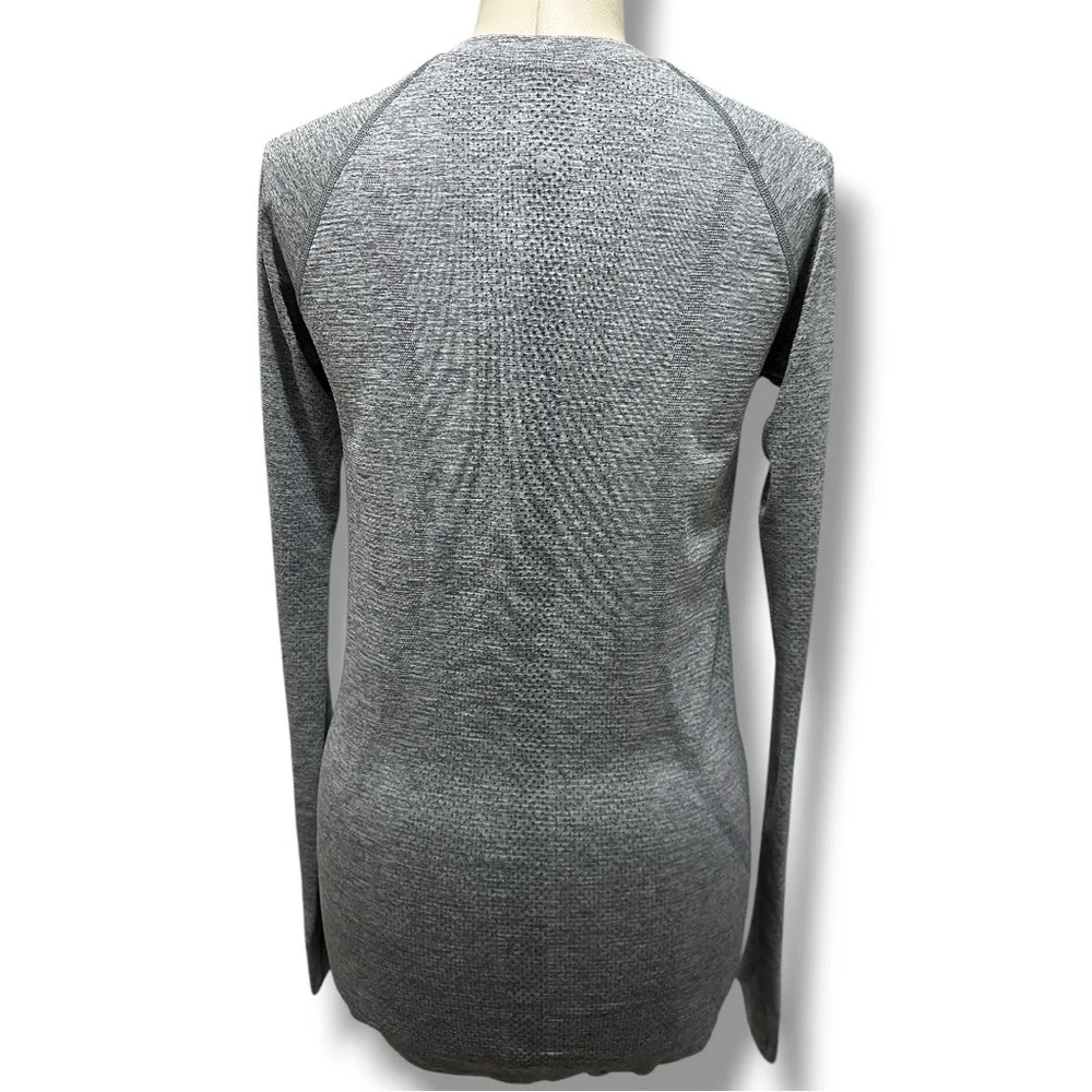 393 Lululemon Peloton | NWT Sri Lanka Swiftly Tech Long Sleeve 2.0 Gray (Size 6) - Picture 6 of 16
